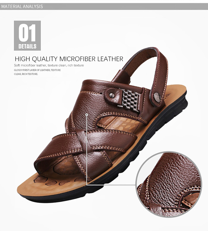 Men's Urban Leather Sandals