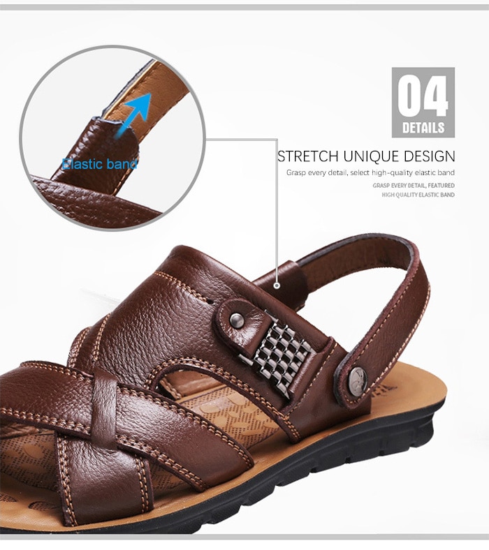 Men's Urban Leather Sandals