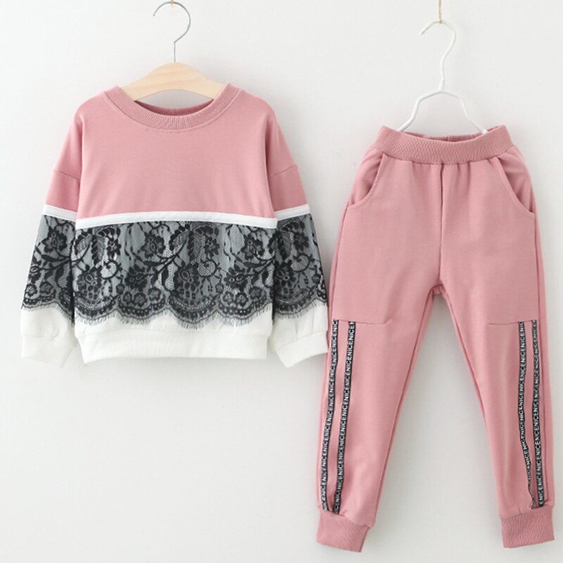 Girl's Sports Bright Cotton Clothes Set (Copy)