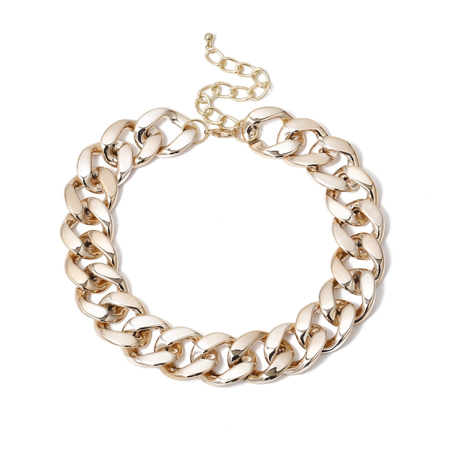 Women's Vintage Cross Chain Choker