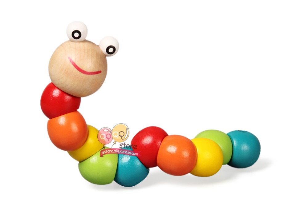 Rainbow Caterpillar Toy