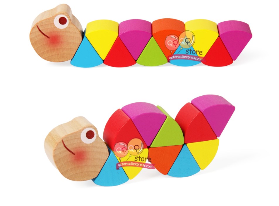 Rainbow Caterpillar Toy