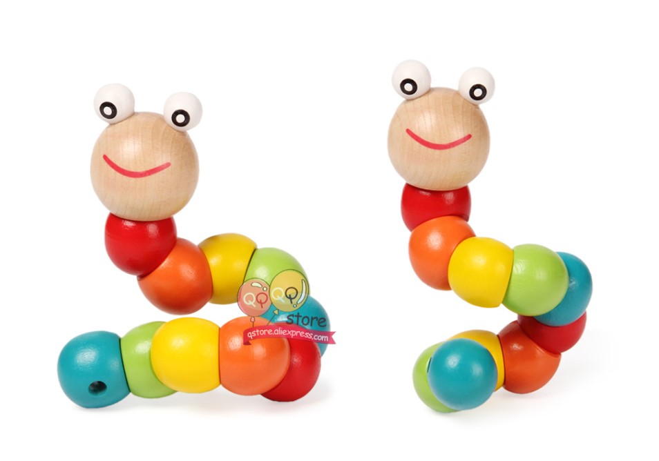 Rainbow Caterpillar Toy