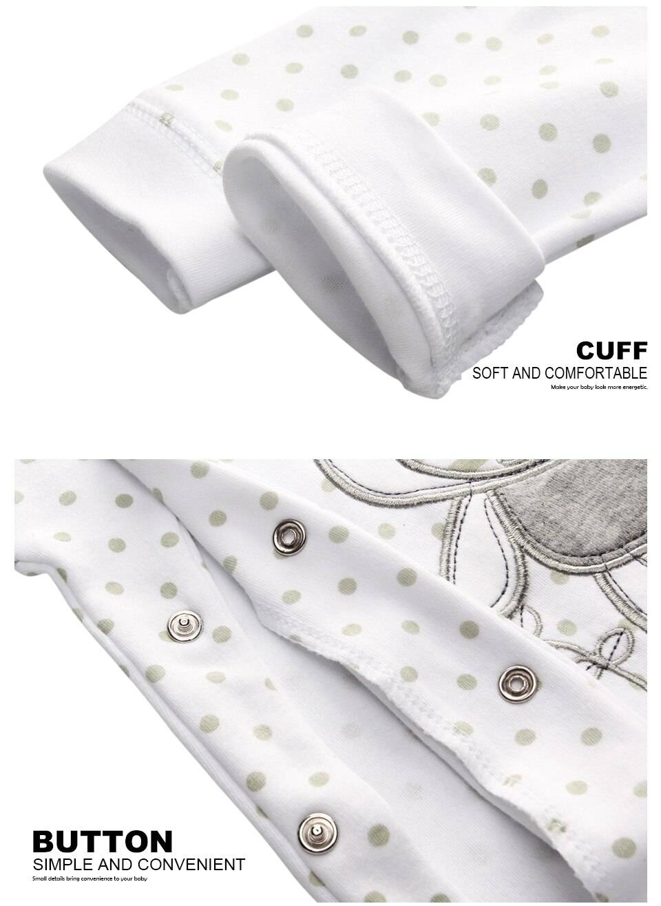 Summer Baby's Colorful Cotton Rompers