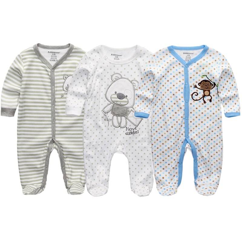 Summer Baby's Colorful Cotton Rompers