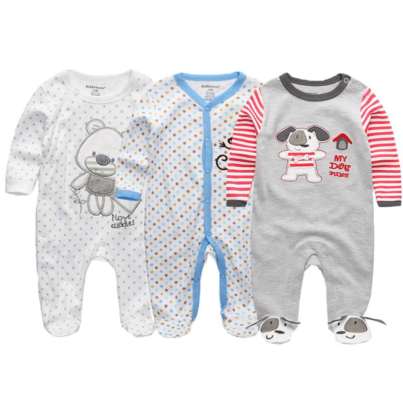 Summer Baby's Colorful Cotton Rompers