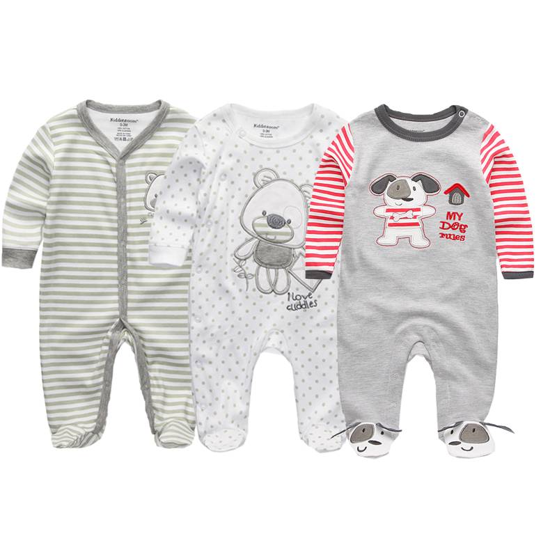 Summer Baby's Colorful Cotton Rompers