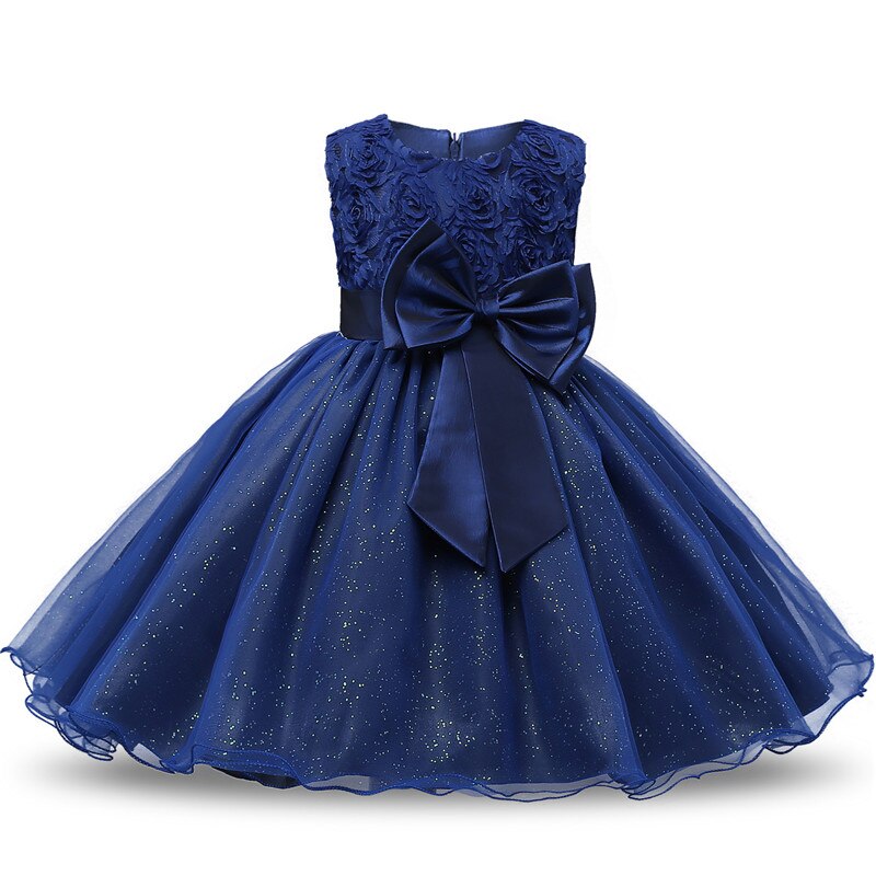 Baby Girl's Long Sleeve Party Dress