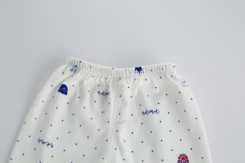 Newborn Baby's Cotton Clothing 7 Pcs Set