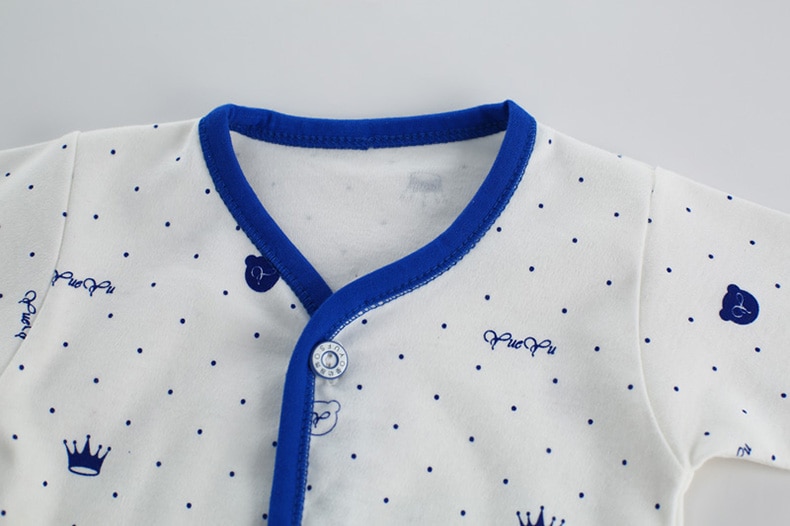 Newborn Baby's Cotton Clothing 7 Pcs Set