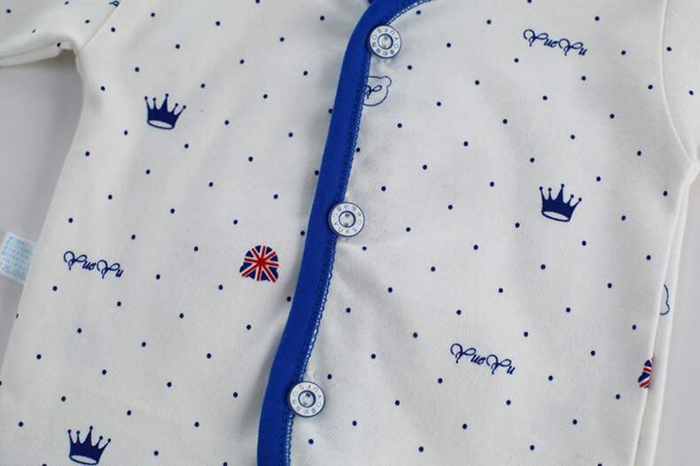 Newborn Baby's Cotton Clothing 7 Pcs Set