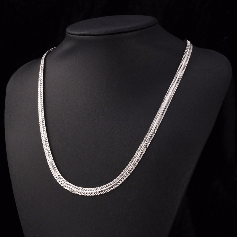 Thick Snake Braided Double Rope Men's Chain