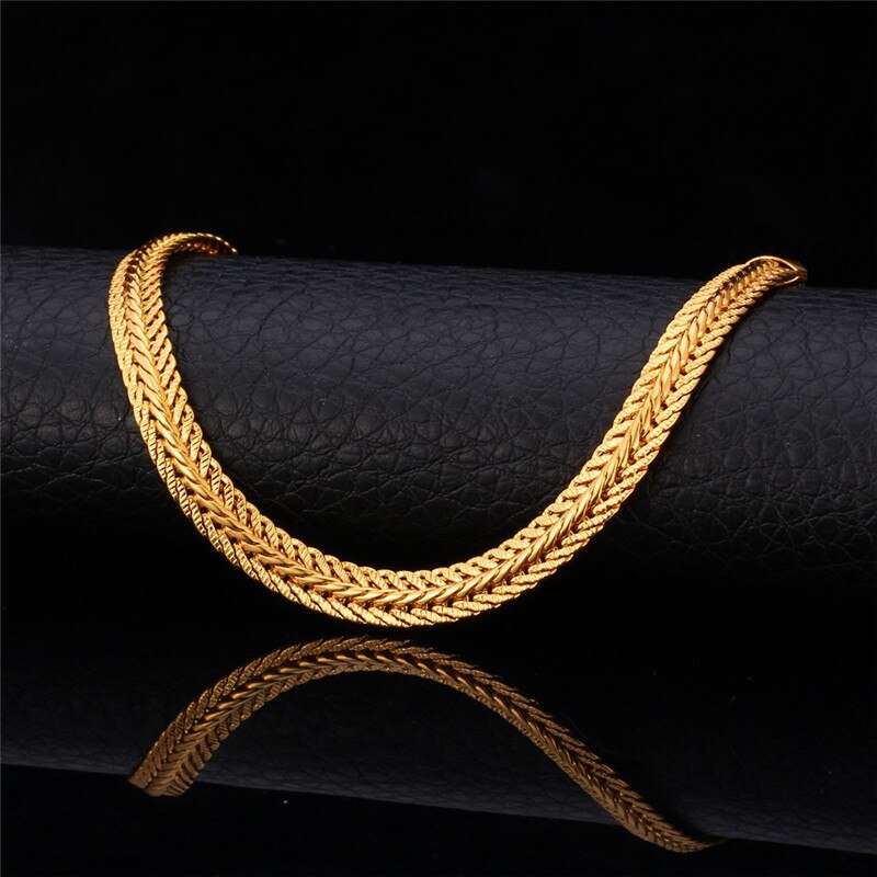 Thick Snake Braided Double Rope Men's Chain