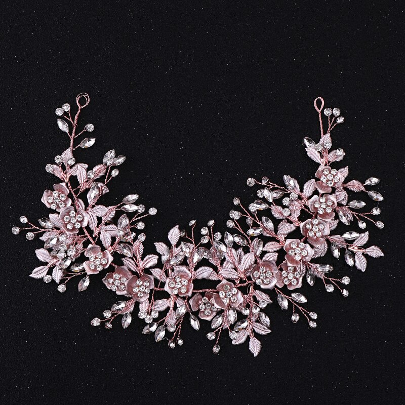Women's Frozen Flower Wedding Headband