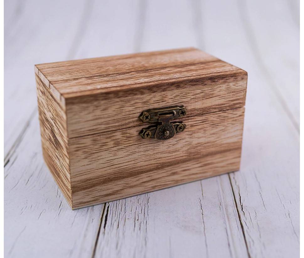 Personalized Wooden Ring Box