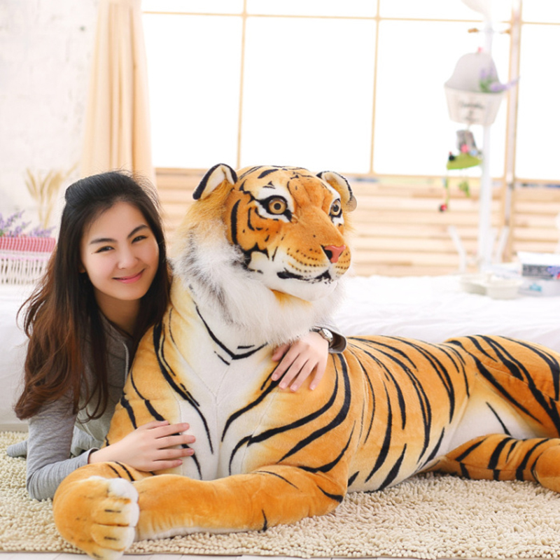30-120 cm Tiger Leopard White Tiger Jaguar Plush Soft Toys