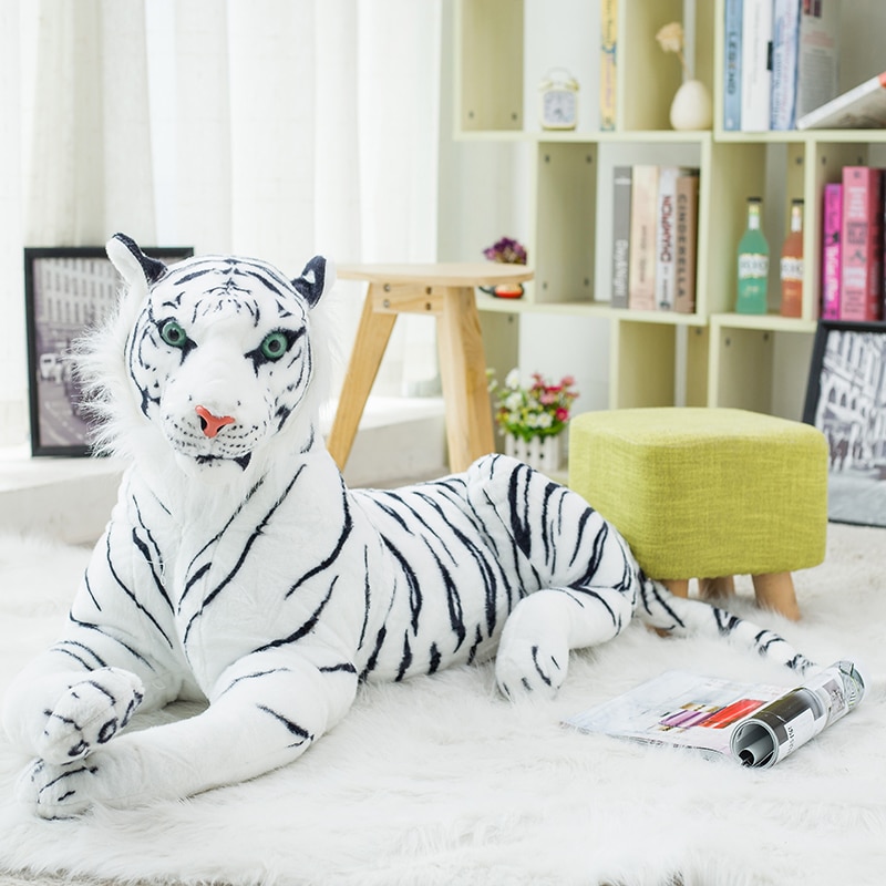 30-120 cm Tiger Leopard White Tiger Jaguar Plush Soft Toys