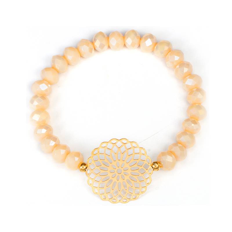 Women's Boho Beaded Bracelets Set, 4 Pcs