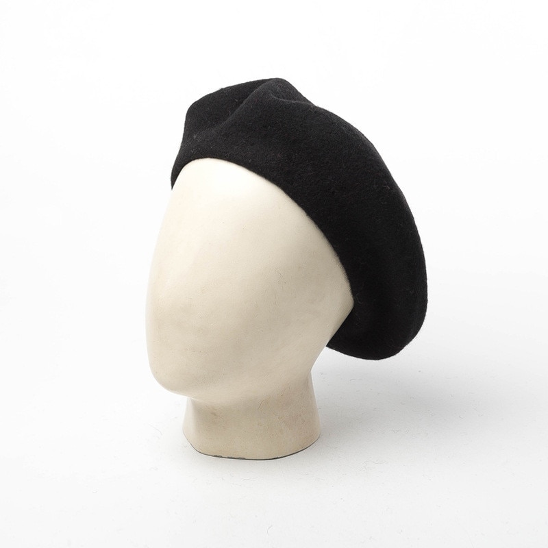 Men's Solid Color Wool Beret Hat
