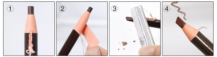 Eyebrow Pencil 10 Pcs Set