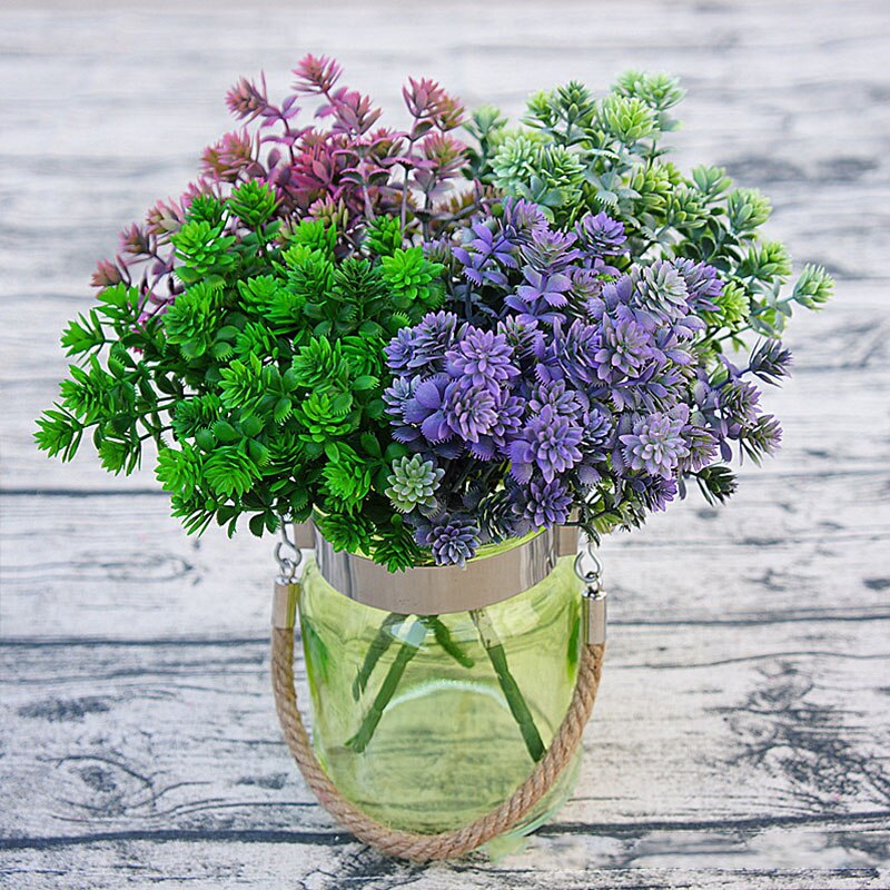 Colorful Artificial Succulent Flowers