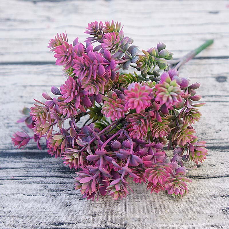 Colorful Artificial Succulent Flowers