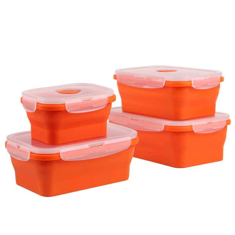 Portable Colorful Folding Food Storage Container