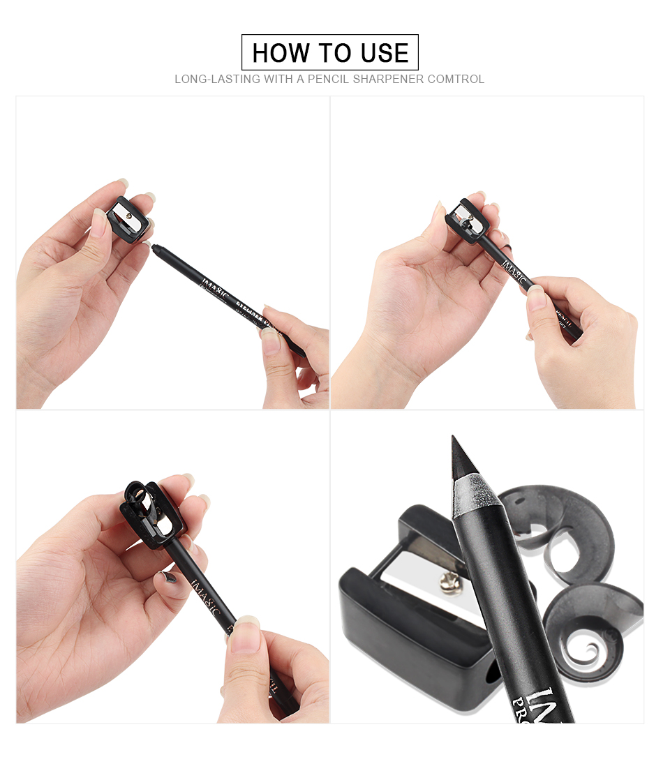 Waterproof Black Eyeliner Pencil