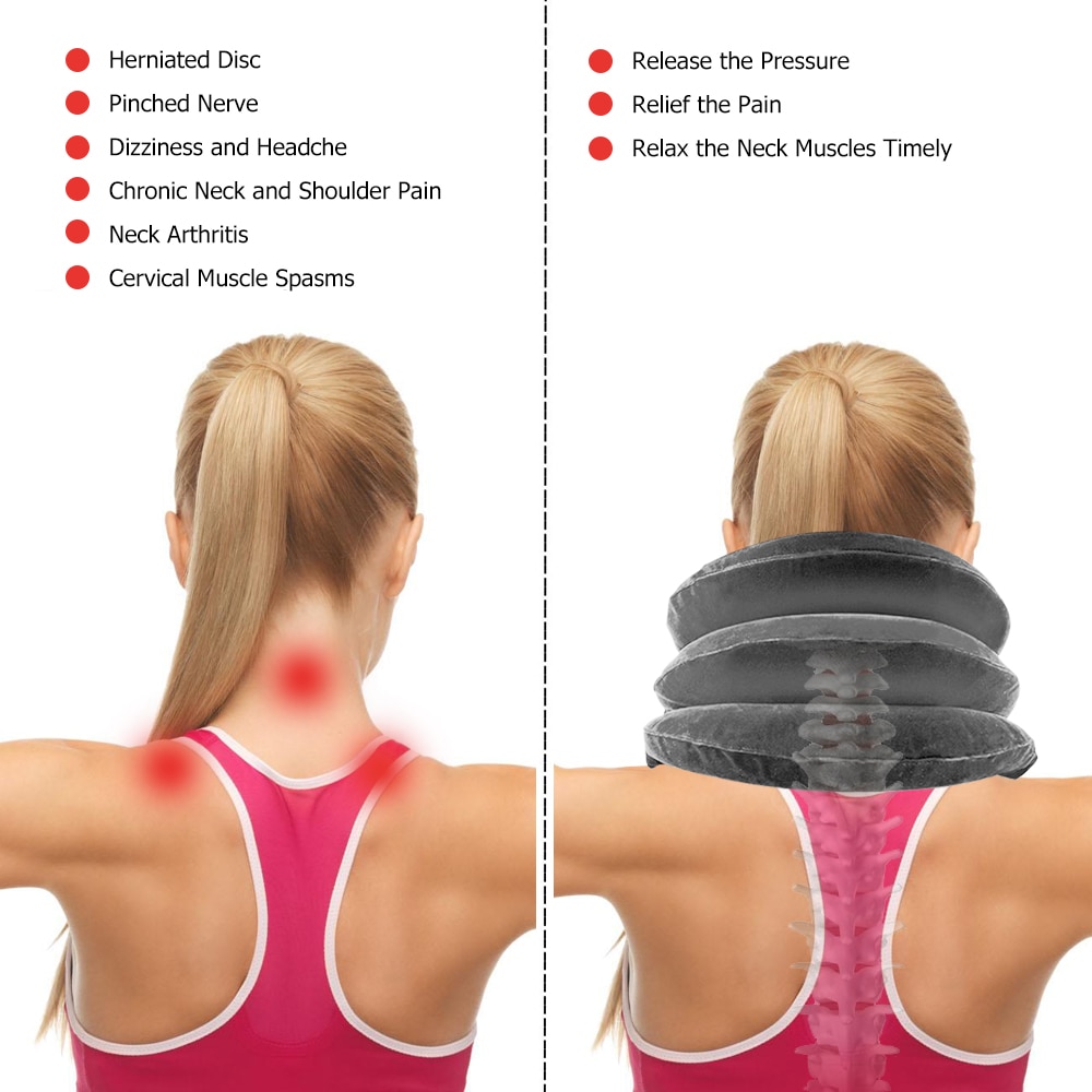 Portable Inflatable Neck Massager