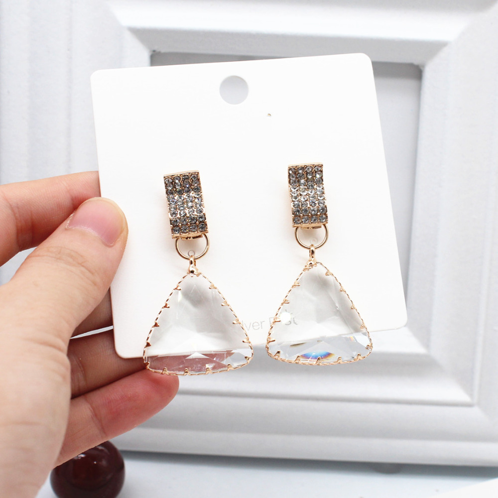 Women's Elegant Transparent Earrings