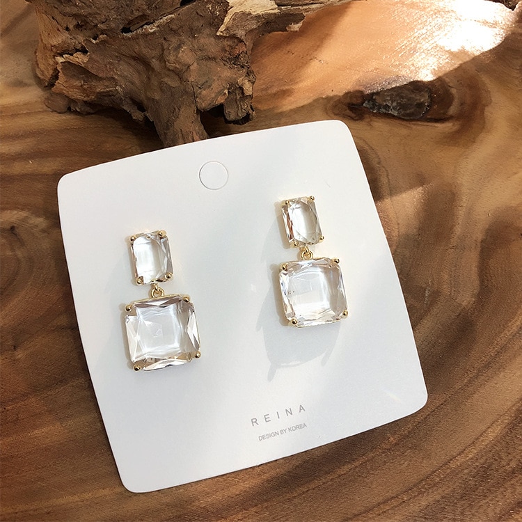 Women's Elegant Transparent Earrings
