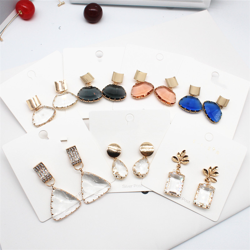 Women's Elegant Transparent Earrings
