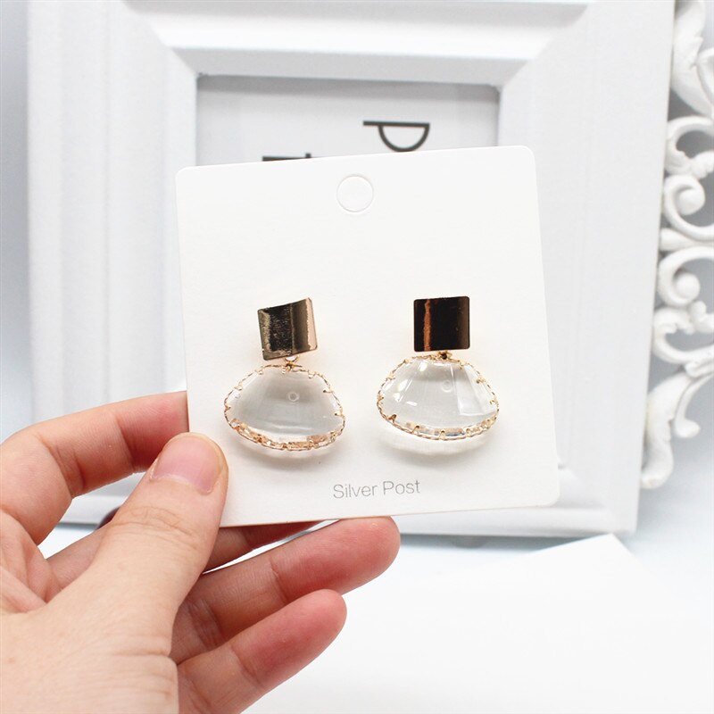 Women's Elegant Transparent Earrings