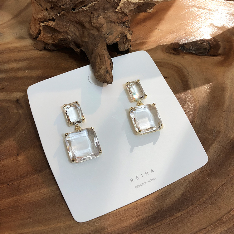 Women's Elegant Transparent Earrings