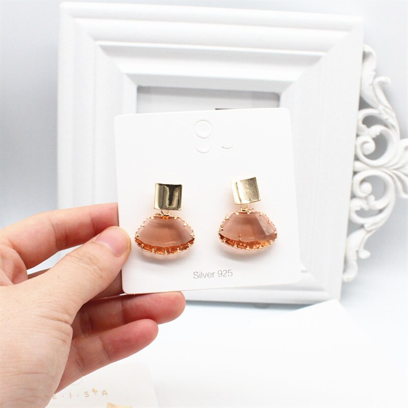 Women's Elegant Transparent Earrings