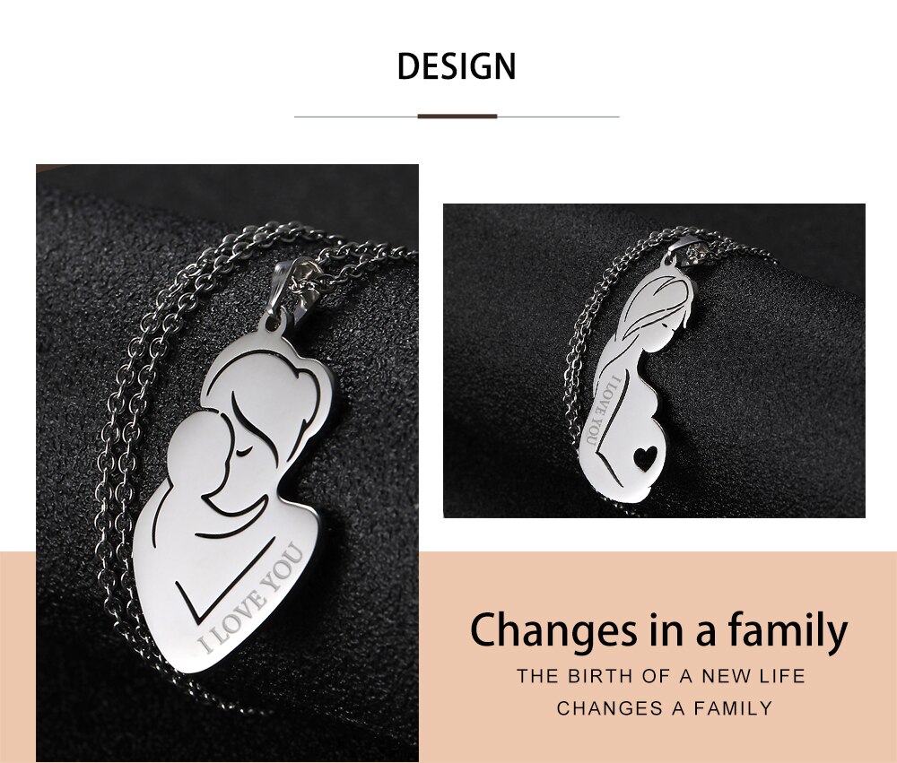 Personalized Engraved Family Necklace