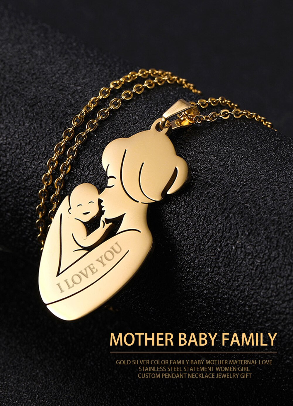 Personalized Engraved Family Necklace